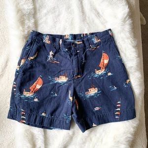 Polo Ralph Lauren Nautical Sail Boat Shorts